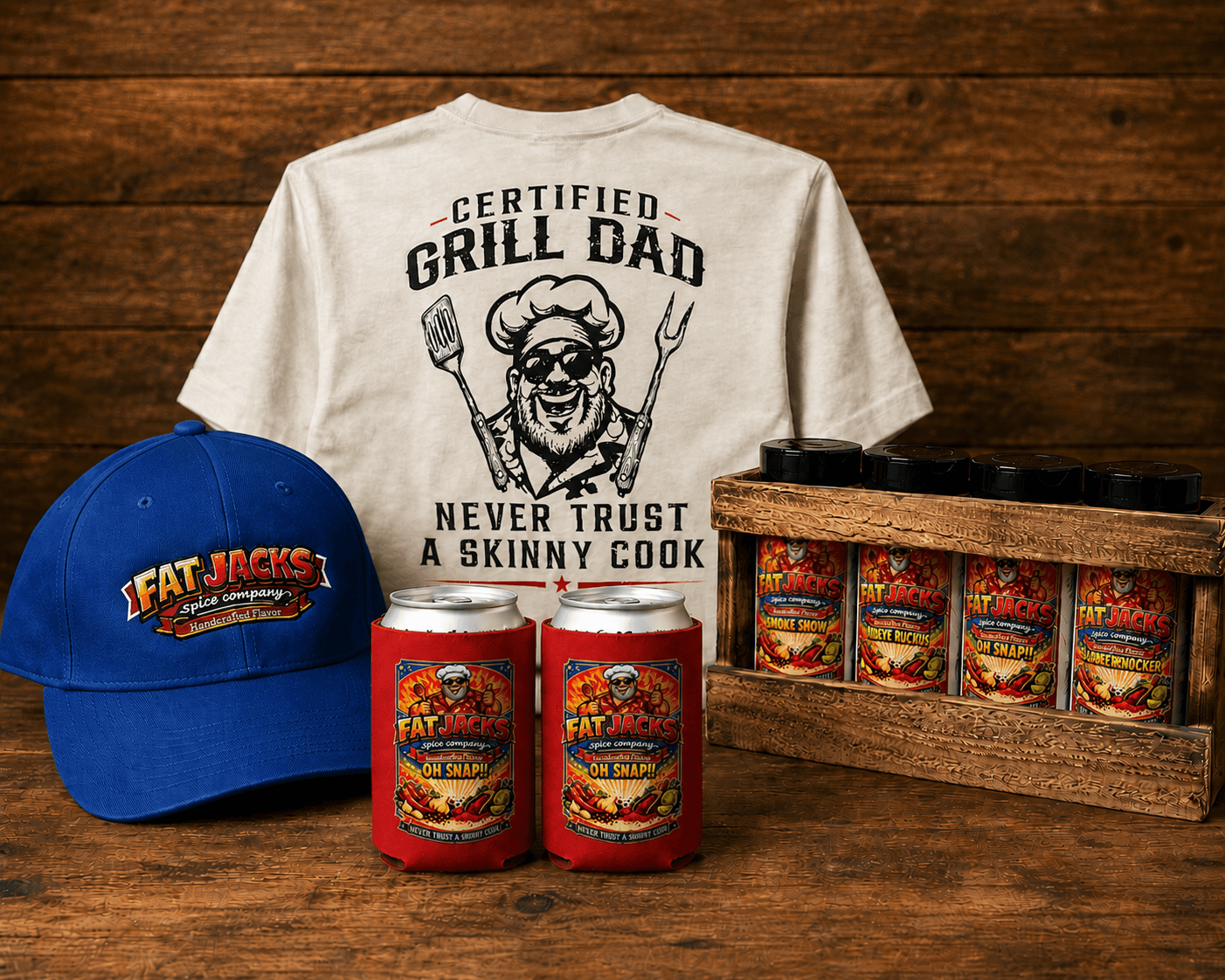 Grill Dad Bundle (Blue Hat)