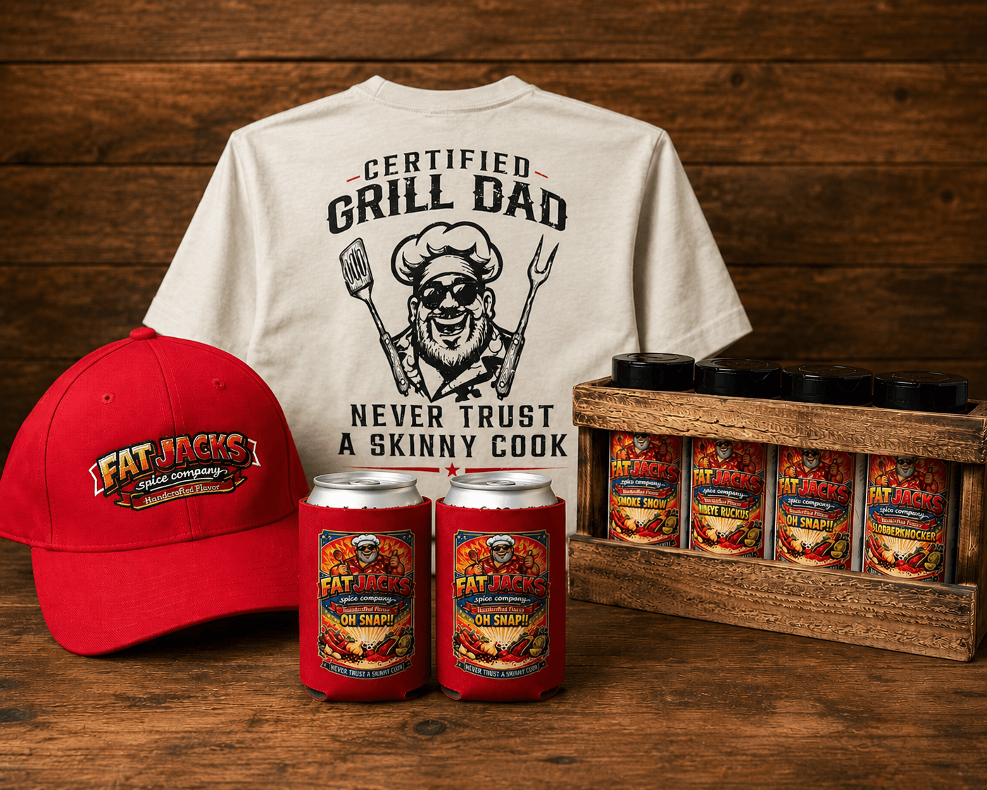Grill Dad Bundle (Red Hat)